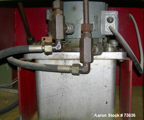Used Stainless Steel Hermann Linden Double Arm Mixer, Model KIIN200