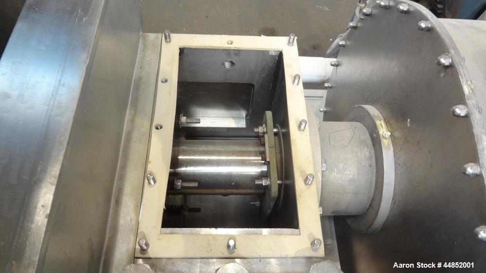 Used Littleford Day Sanitary Mogul Double Arm Mixer, Model 100.  100 Gallon working capacity (150 total), 304 stainless steel on product contact areas. Jacketed bowl 40" left to right x 42" front to ...