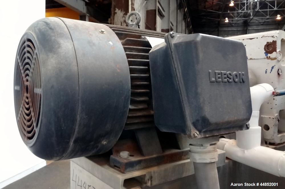 Used Littleford Day Sanitary Mogul Double Arm Mixer, Model 100.  100 Gallon working capacity (150 total), 304 stainless steel on product contact areas. Jacketed bowl 40" left to right x 42" front to ...
