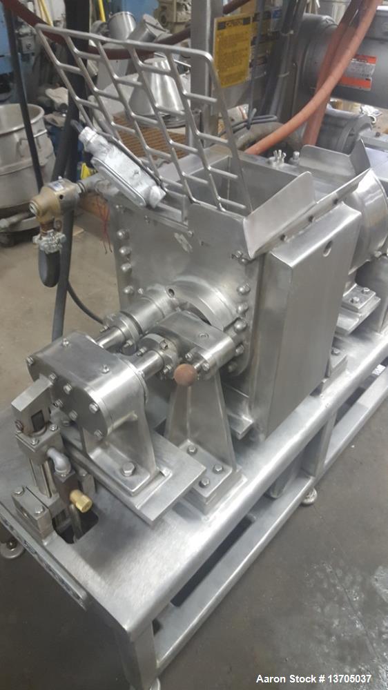 Used 0.75 Gallon Littleford Day Mogul Sanitary, Jacketed Sigma Blade Mixer.
