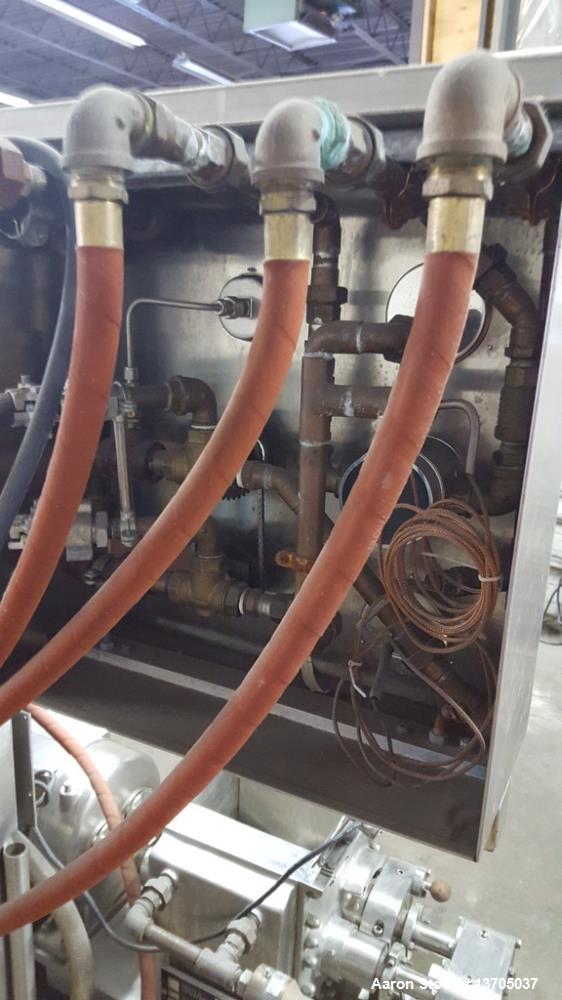 Used 0.75 Gallon Littleford Day Mogul Sanitary, Jacketed Sigma Blade Mixer.