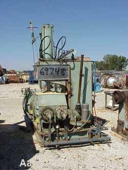 Used Moriyama Double Arm Dispersion Mixer, 75 Liter (19 Gallon) Working, 180 Liter (47 Gallon) Total Capacity. Stainless steel jacketed bowl 22-1/2" left to right x 23-3/4" front to back x approximat...