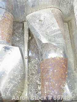 Used Moriyama Double Arm Dispersion Mixer, 75 Liter (19 Gallon) Working, 180 Liter (47 Gallon) Total Capacity. Stainless steel jacketed bowl 22-1/2" left to right x 23-3/4" front to back x approximat...