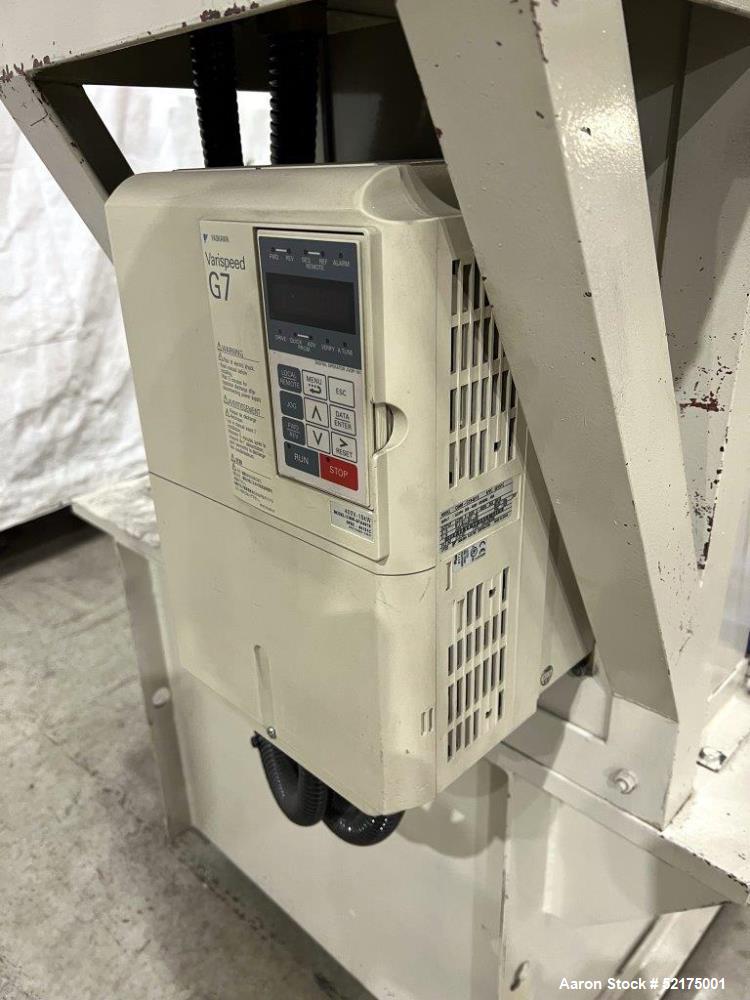 Used- Moriyama Double Arm Dispersion Mixer, Model DS3-20MWB-E, Stainless Steel. Mixing volume 3 liter, total volume 8 liters...