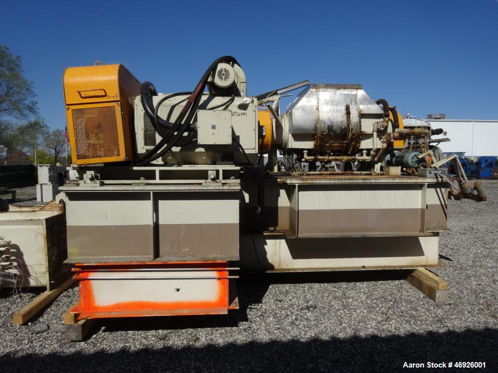 Used Inoue Moriyama Double Arm Dispersion Mixer, 110 Liter (29 Gallon)