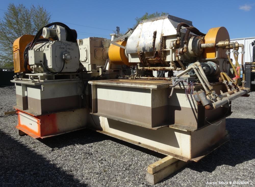 Used Inoue Moriyama Double Arm Dispersion Mixer, 110 Liter (29 Gallon)