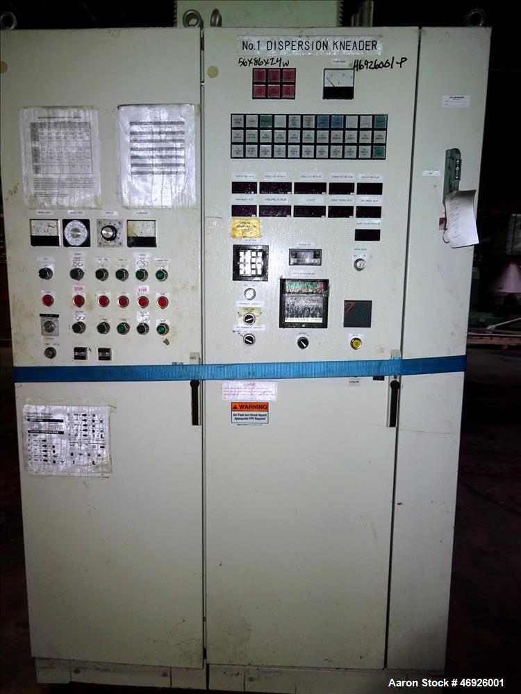 Used Inoue Moriyama Double Arm Dispersion Mixer, 110 Liter (29 Gallon)