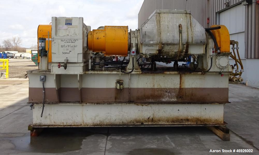 Used Inoue Moriyama Double Arm Dispersion Mixer, 110 Liter (29 Gallon)