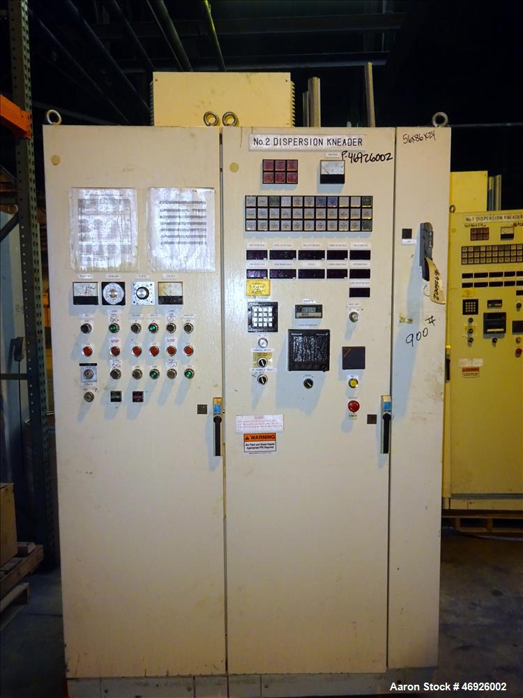 Used Inoue Moriyama Double Arm Dispersion Mixer, 110 Liter (29 Gallon)