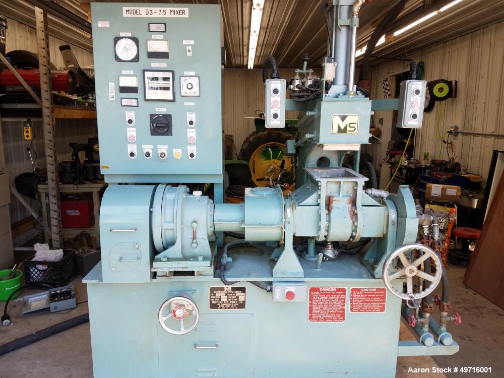 Used Moriyama Double Arm Dispersion Blade Mixer