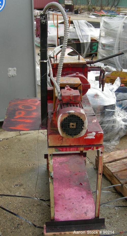 Used Stainless Steel Lab Double Arm Mixer, approximate .5 gallon working capacity