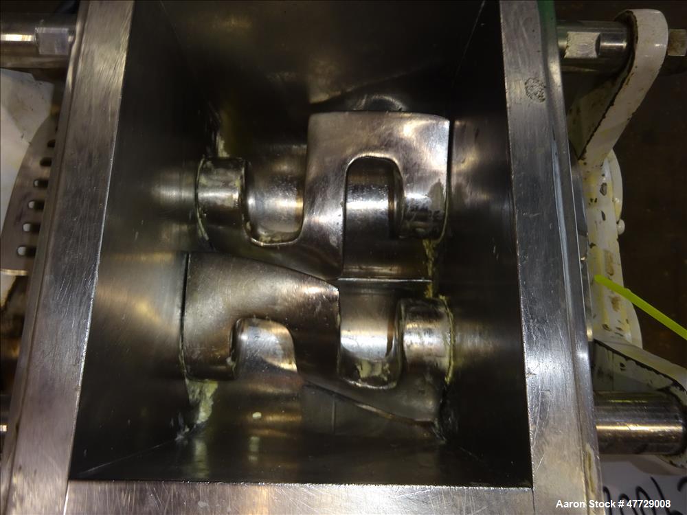 Used P. Prat S.A. Lab Style Sigma Mixer, Model OXA-S, Stainless Steel.