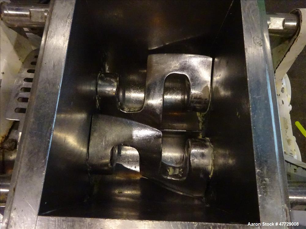 Used P. Prat S.A. Lab Style Sigma Mixer, Model OXA-S, Stainless Steel.