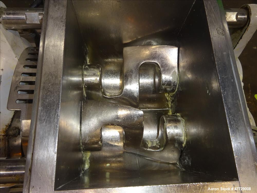 Used P. Prat S.A. Lab Style Sigma Mixer, Model OXA-S, Stainless Steel.