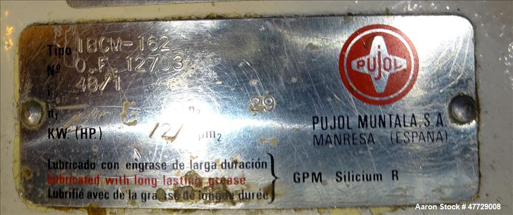 Used P. Prat S.A. Lab Style Sigma Mixer, Model OXA-S, Stainless Steel.