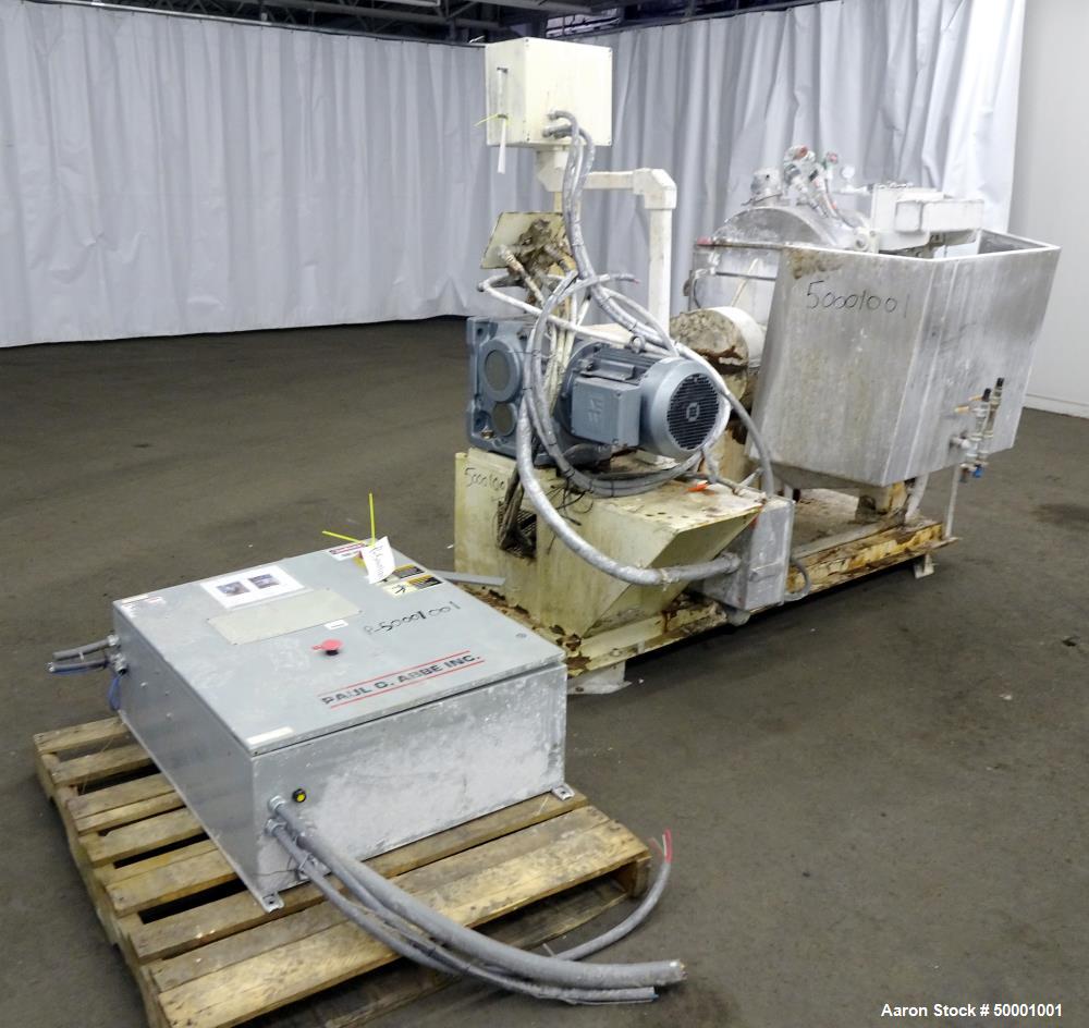 Used Paul O. Abbe Double Arm Mixer, Model SBM-10