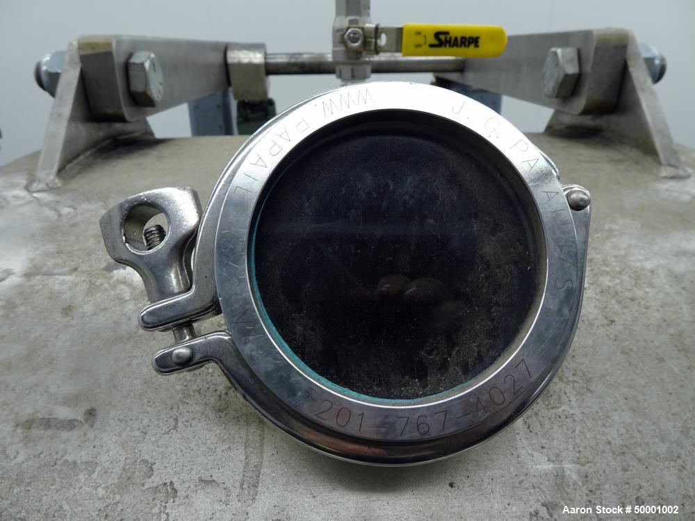 Used Paul O. Abbe Double Arm Mixer, Model SBM-20, 304 Stainless Steel.