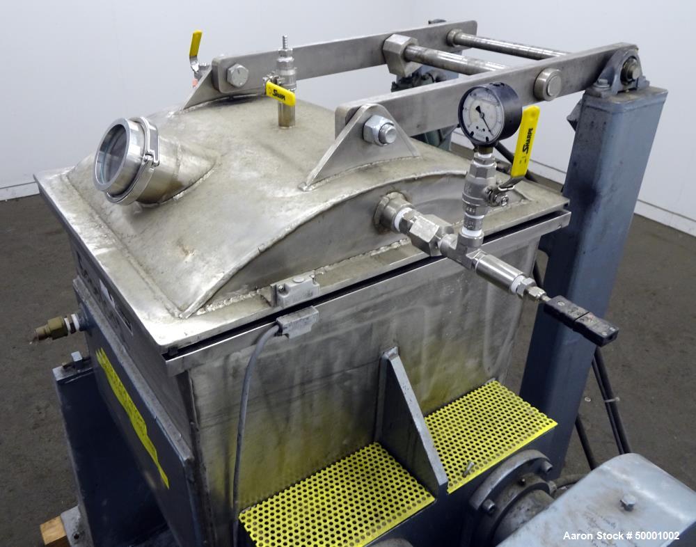 Used Paul O. Abbe Double Arm Mixer, Model SBM-20, 304 Stainless Steel.