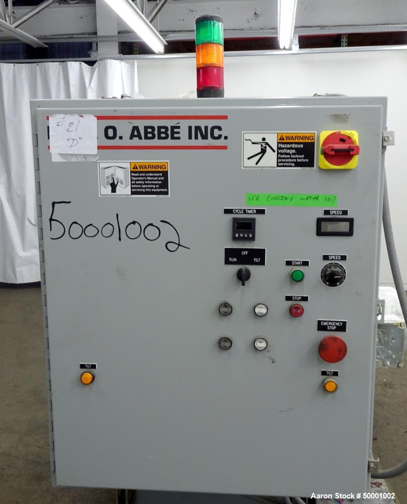 Used Paul O. Abbe Double Arm Mixer, Model SBM-20, 304 Stainless Steel.