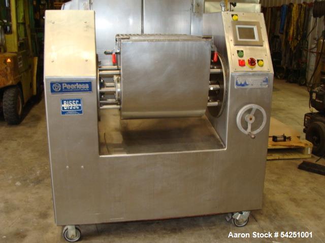 Used Peerless A15 Sigma Mixer – 150 lb Capacity, Stainless Steel