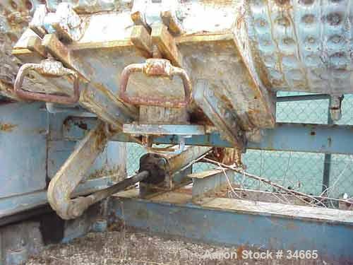USED: Readco 350/425 split level double arm mixer. Stainless steel contact parts. Sigma over lapping blades. Geared both ends. 33" bladediameter x 58-1/2" long. Bowl opening is 25-1/2" F-B x 58-1/2" ...