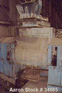 USED: Readco 350/425 split level double arm mixer. Stainless steel contact parts. Sigma over lapping blades. Geared both ends. 33" bladediameter x 58-1/2" long. Bowl opening is 25-1/2" F-B x 58-1/2" ...