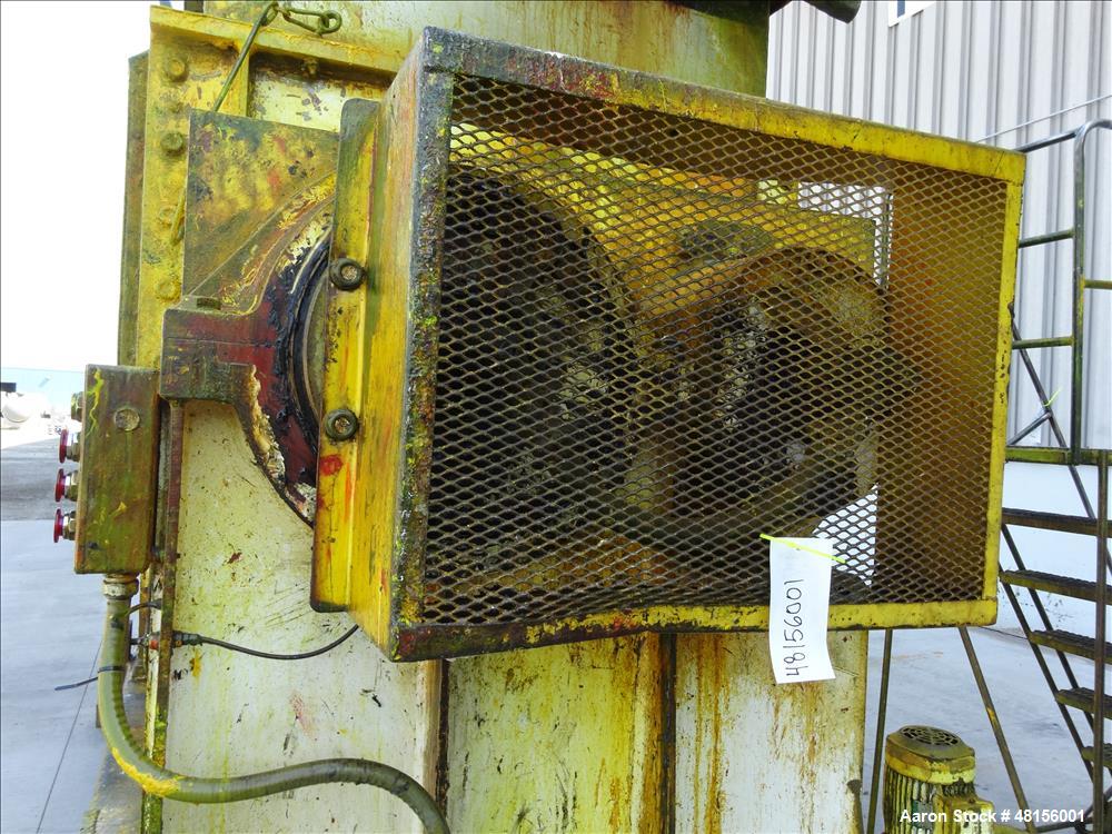 Used Malaxeurs Overlapping Double Arm Mixer, Approximate 250 Gallon.