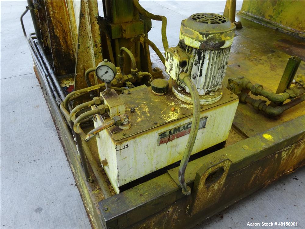 Used Malaxeurs Overlapping Double Arm Mixer, Approximate 250 Gallon.