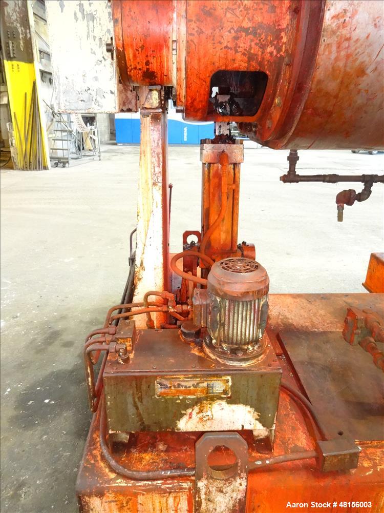 Used Malaxeurs Overlapping Double Arm Mixer, Approximate 250 Gallon.