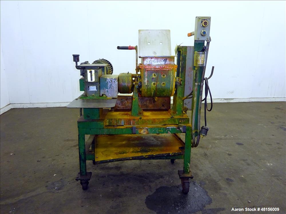 Used Readco Double Arm Lab Mixer, Approximate 1.74 Gallon Working Capacity, 316