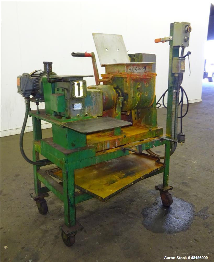 Used Readco Double Arm Lab Mixer, Approximate 1.74 Gallon Working Capacity, 316