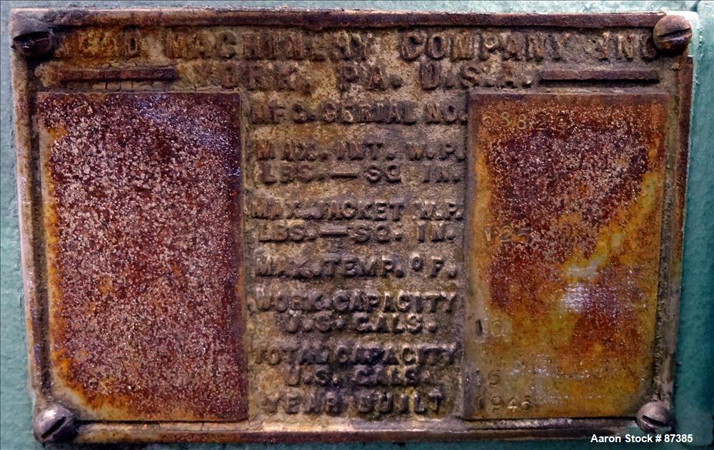 Used: Readco Double Arm Mixer