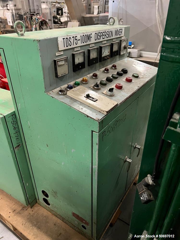 Used- Toshin Co. Double Arm Mixer / Hybrid Kneader - Dispersion Mixer, Model TDS