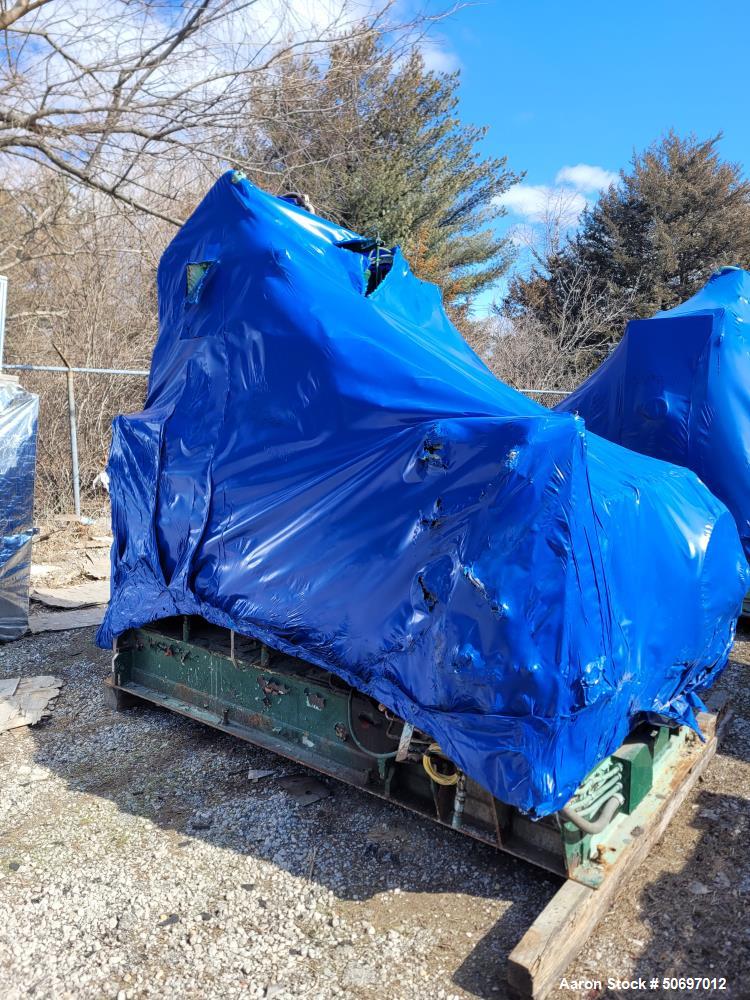 Used Toshin Co. Double Arm Mixer / Hybrid Kneader - Dispersion Mixer – 75L, 100 HP, Stainless Steel. Chewing Gum.