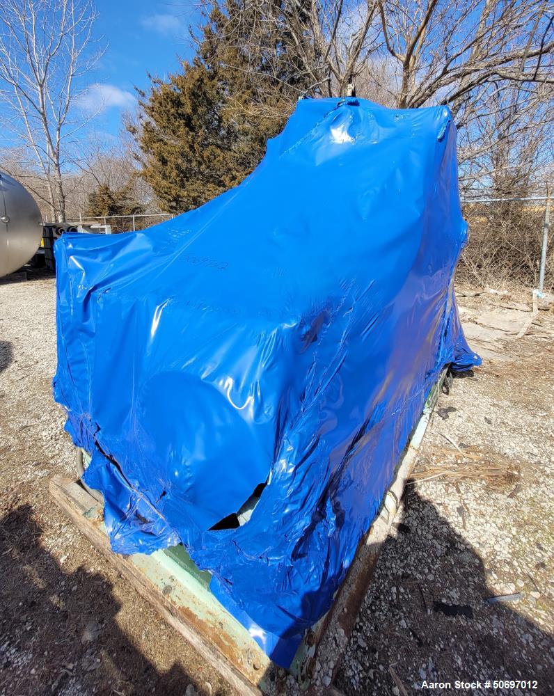 Used Toshin Co. Double Arm Mixer / Hybrid Kneader - Dispersion Mixer – 75L, 100 HP, Stainless Steel. Chewing Gum.