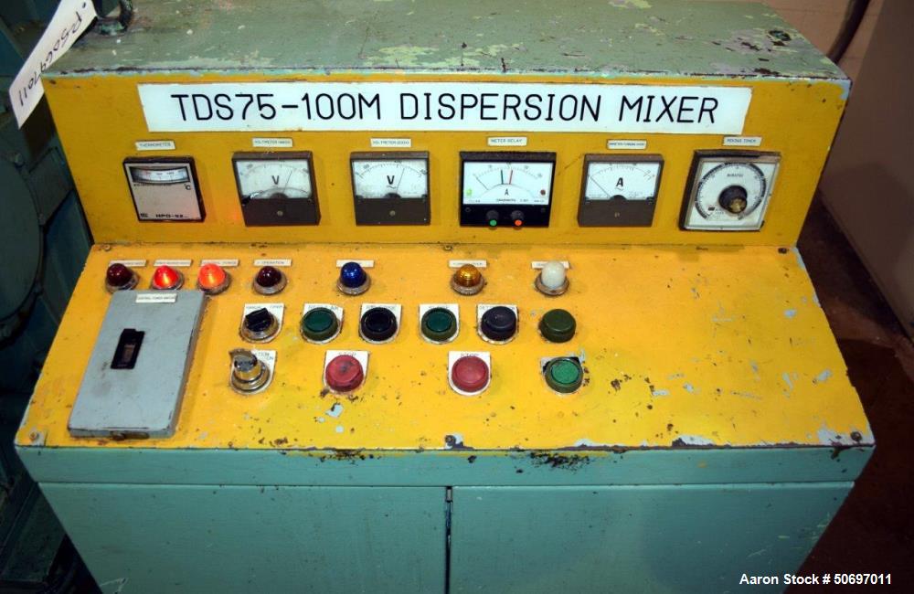 Used- Toshin Co. Double Arm Mixer / Hybrid Kneader - Dispersion Mixer, Model TDS