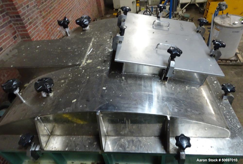 Used Toshin Co. Double Arm Mixer, Model TKB1600-100, Approximately 1600 Liter