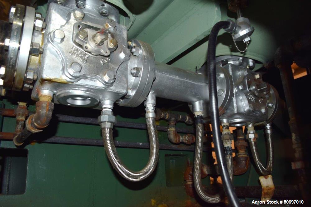 Used Toshin Co. Double Arm Mixer, Model TKB1600-100, Approximately 1600 Liter