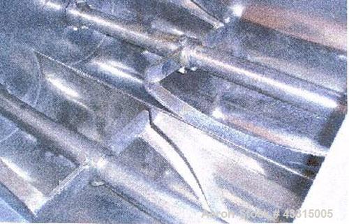 Used Viani Double Arm Mixer, stainless steel on product contact parts.  Total capacity 132 gallons (500 liters
