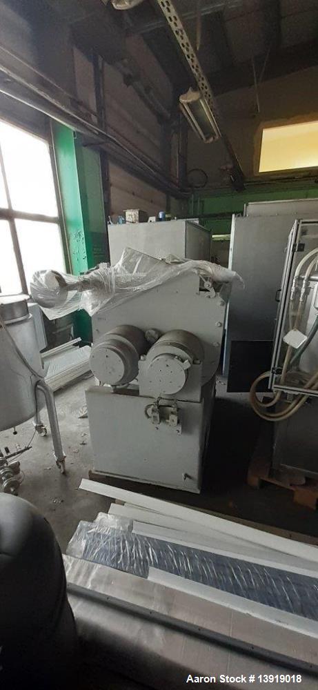 Used Werner & Pfleiderer Double Arm "Z Blade" Mixer, Model UK 315 KSL. Stainless Steel on product contact parts. Total capacity 83.3 gallon (315 liter), Working capacity 79.3 gallon (300 liter). Stea...