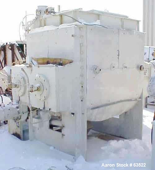 Used- Werner & Pfleiderer Double Arm Mixer, Type UK1500 X 55