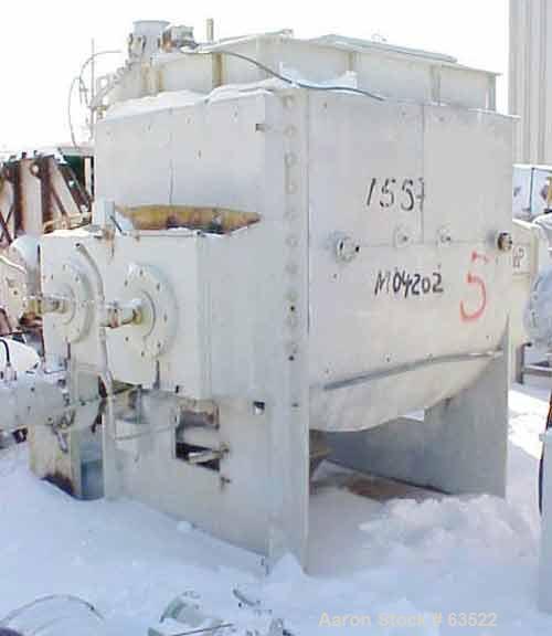 Used Werner & Pfleiderer Double Arm Mixer, Type UK1500 X 55