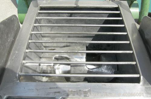 Used Werner & Pfleiderer Lab Size Double Arm Mixer, Model UK20-K2, 5.3 Gallon (20 liter) Working Capacity, 304 Stainless Steel Construction.  Carbon steel jacketed bowl 13 1/4" front to back x 11 3/4...