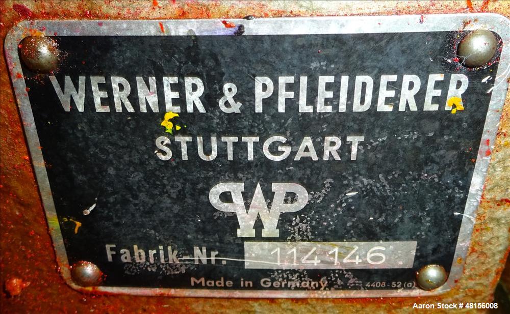 Used Werner & Pfleiderer Double Arm Lab Mixer