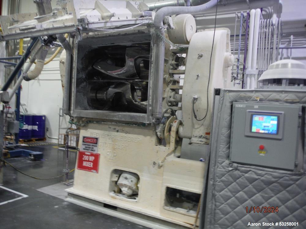 Werner and Pfleiderer / W & P 200 Gallon Double Arm Sigma Blade Mixer
