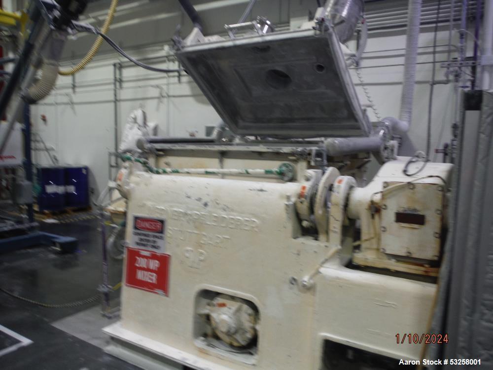 Werner and Pfleiderer / W & P 200 Gallon Double Arm Sigma Blade Mixer