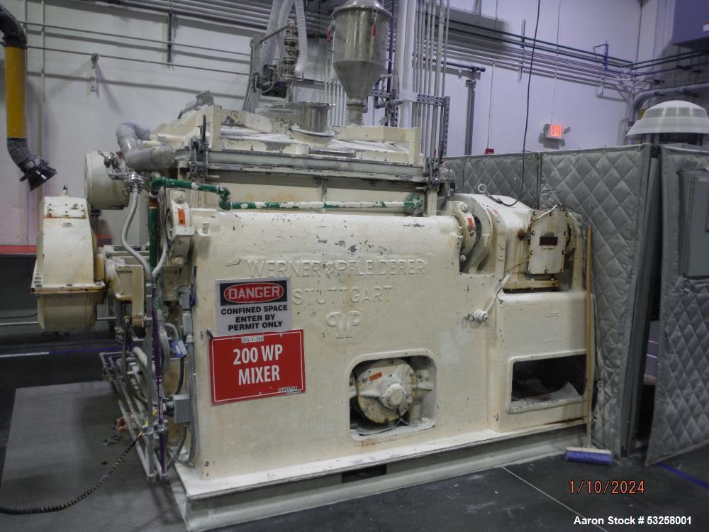 Werner and Pfleiderer / W & P 200 Gallon Double Arm Sigma Blade Mixer