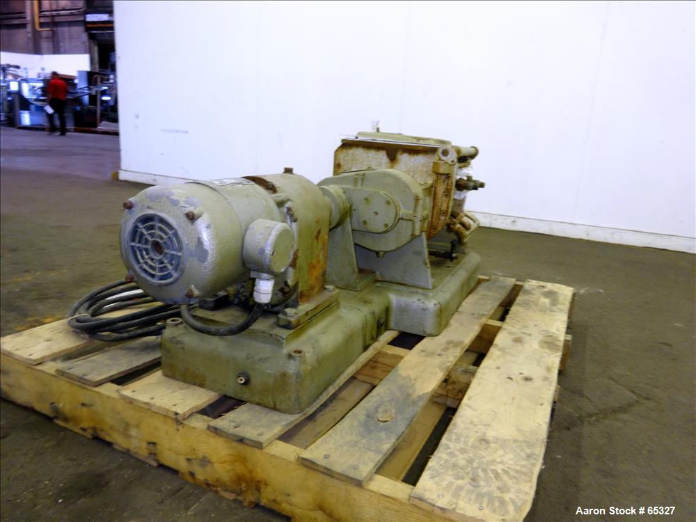 Used Werner & Pfleiderer Double Arm Mixer, 316 Stainless Steel Construction, 2.