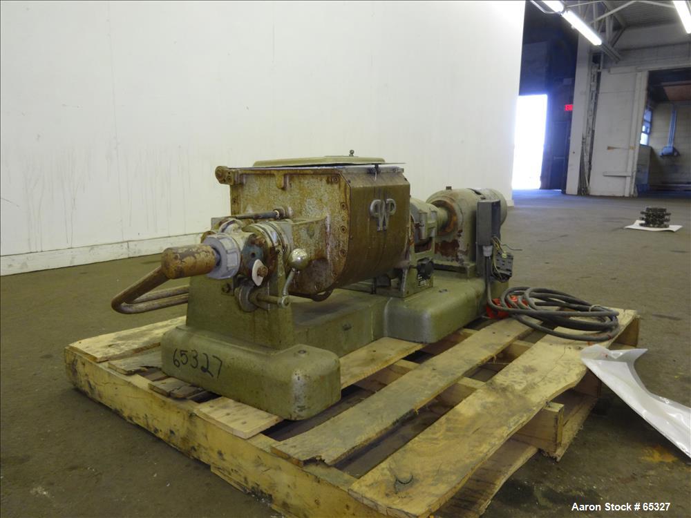Used Werner & Pfleiderer Double Arm Mixer, 316 Stainless Steel Construction, 2.