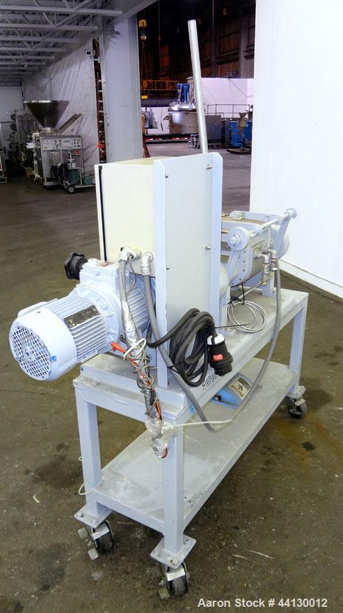 Used Stainless Steel Winkworth Machinery 1 Gallon Double Arm Mixer, Model 8Z SS